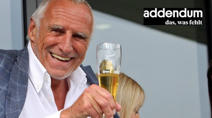 Hat gut lachen: Zwei Wochen vor der öpsterreichischen Nationalratswahl ging das neue Webportal von Red Bull-Chef Dietrich Mateschitz online.