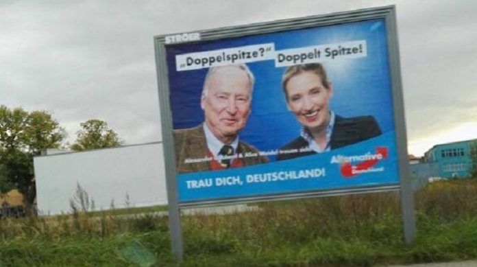 AfD-Plakat irgendwo in Deutschland...