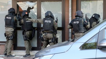 Anti-Terroreinsatz in Hildesheim.
