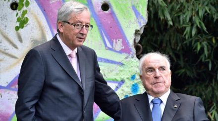 Junckers "bunter" Schnappschuss kurz vor dem Tod Kohls.