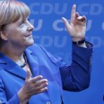 Angela Merkel freudetrunken nach ihrem Wahlsieg 2013. Im September könnte ihr die AfD einen Strich durch die Rechnung machen.