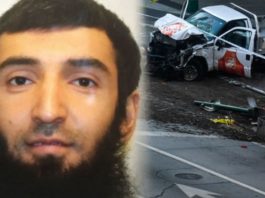 Der islamische Mörder Sayfullo Saipov, re: die „Tatwaffe“ der geliehene Pickup-Truck.