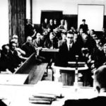 Peter Kienesberger beim Prozess in Wien im Dezember 1968 (der mit einem Freispruch endete).