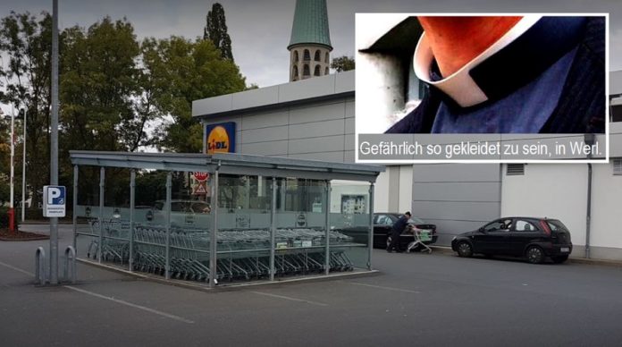 Lidl-Discounter in Werl (NRW).