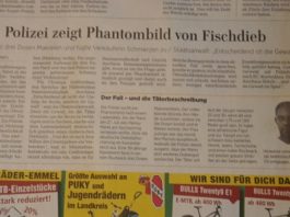 "Wieso eine Öffentlichkeitsfahndung?", fragt Christian Wolters in der Hildesheimer Allgemeine.